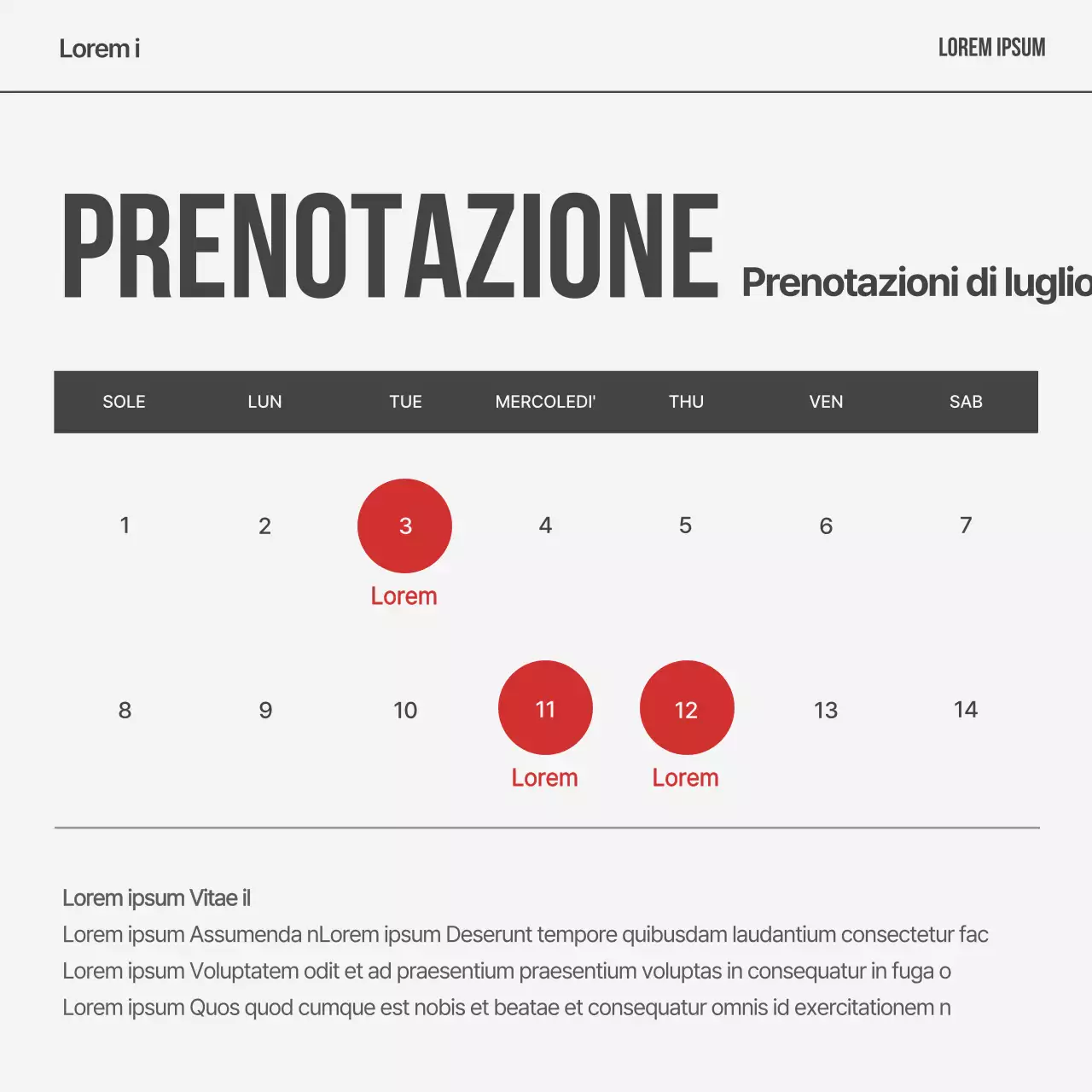 Post del marchio di capelli moderni Red