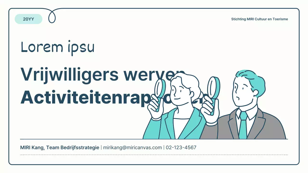 Over de lichtblauwe en blauwe basis en het mooie vrijwilligerswervingsverslag