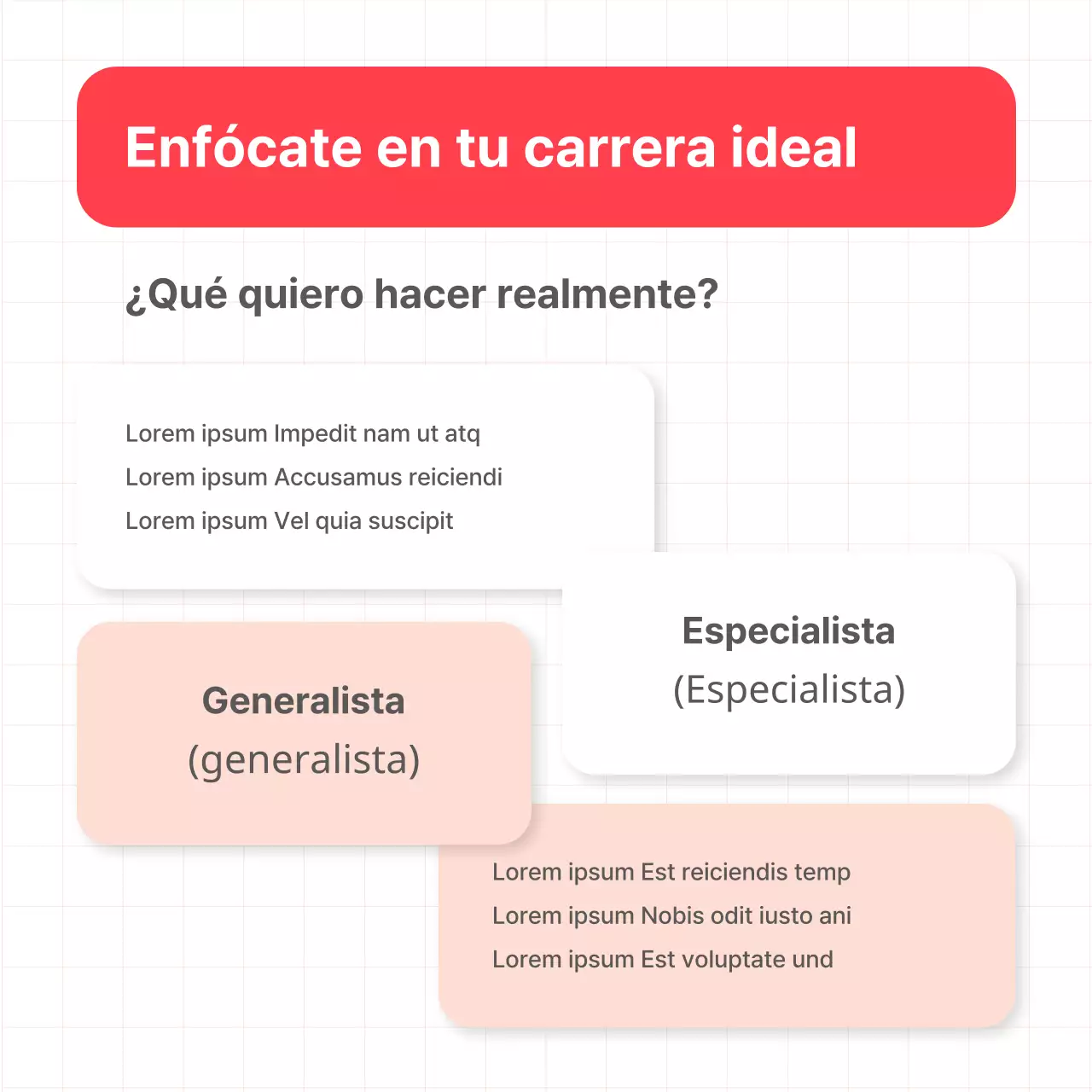 Promueve los sencillos consejos de Red para tu carrera profesional