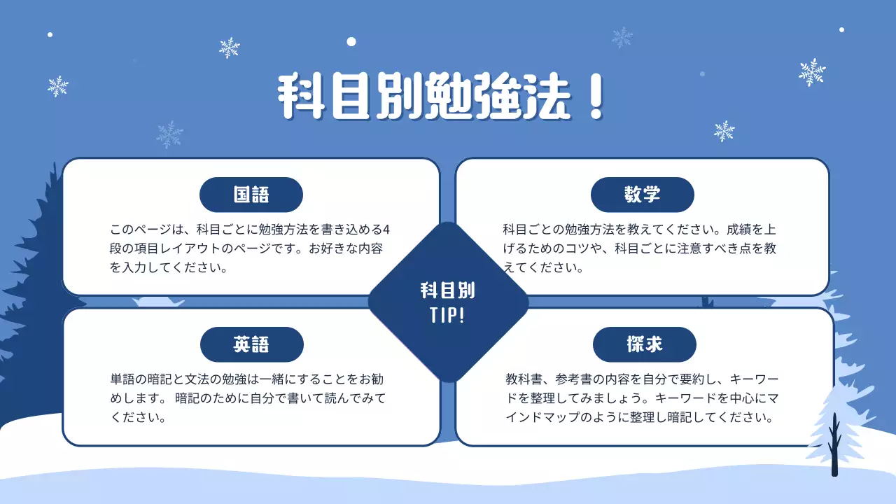 青 かわいい 教育 プレゼンテーション