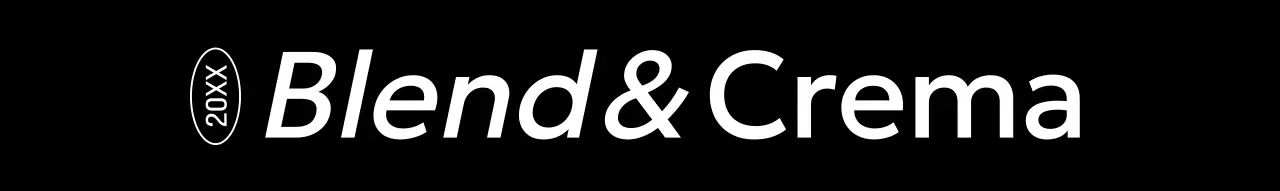 黒と白のモダンな黒と白の飲み物とコーヒー