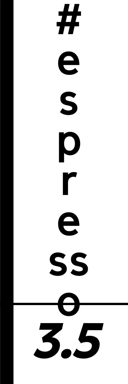 Bebidas e café modernos a preto e branco