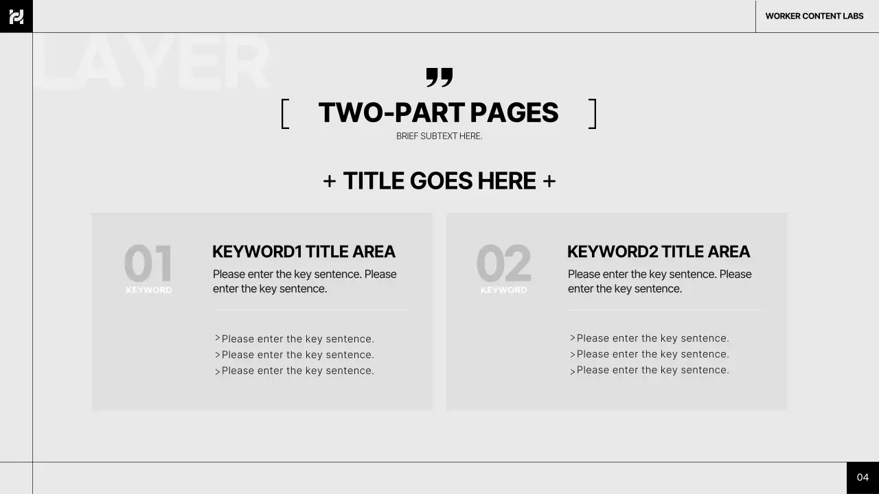 Presentasi Panduan Laporan Modern Abu-abu