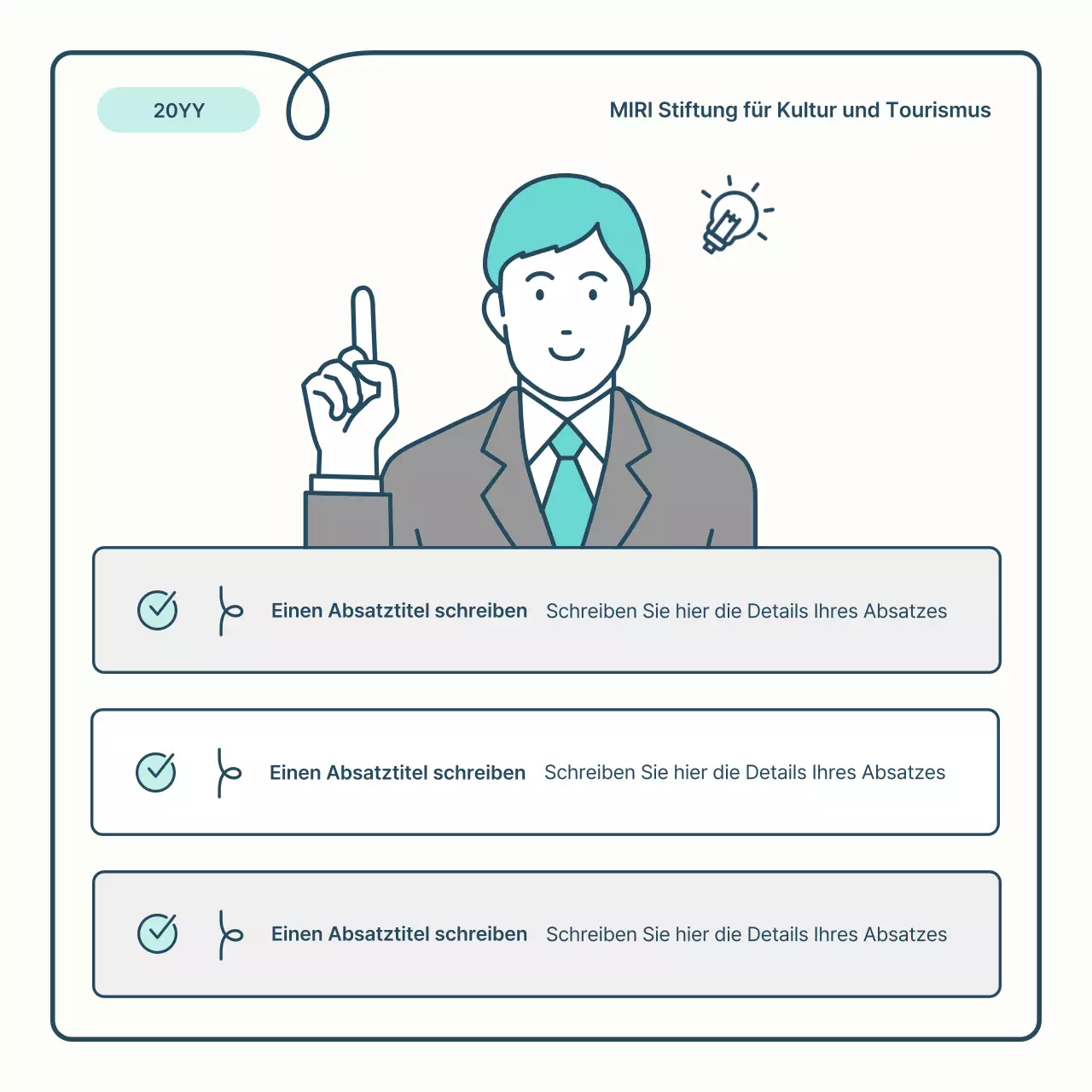 Über die hellblauen und blauen Grundlagen und den hübschen Bericht zur Einstellung von Freiwilligen