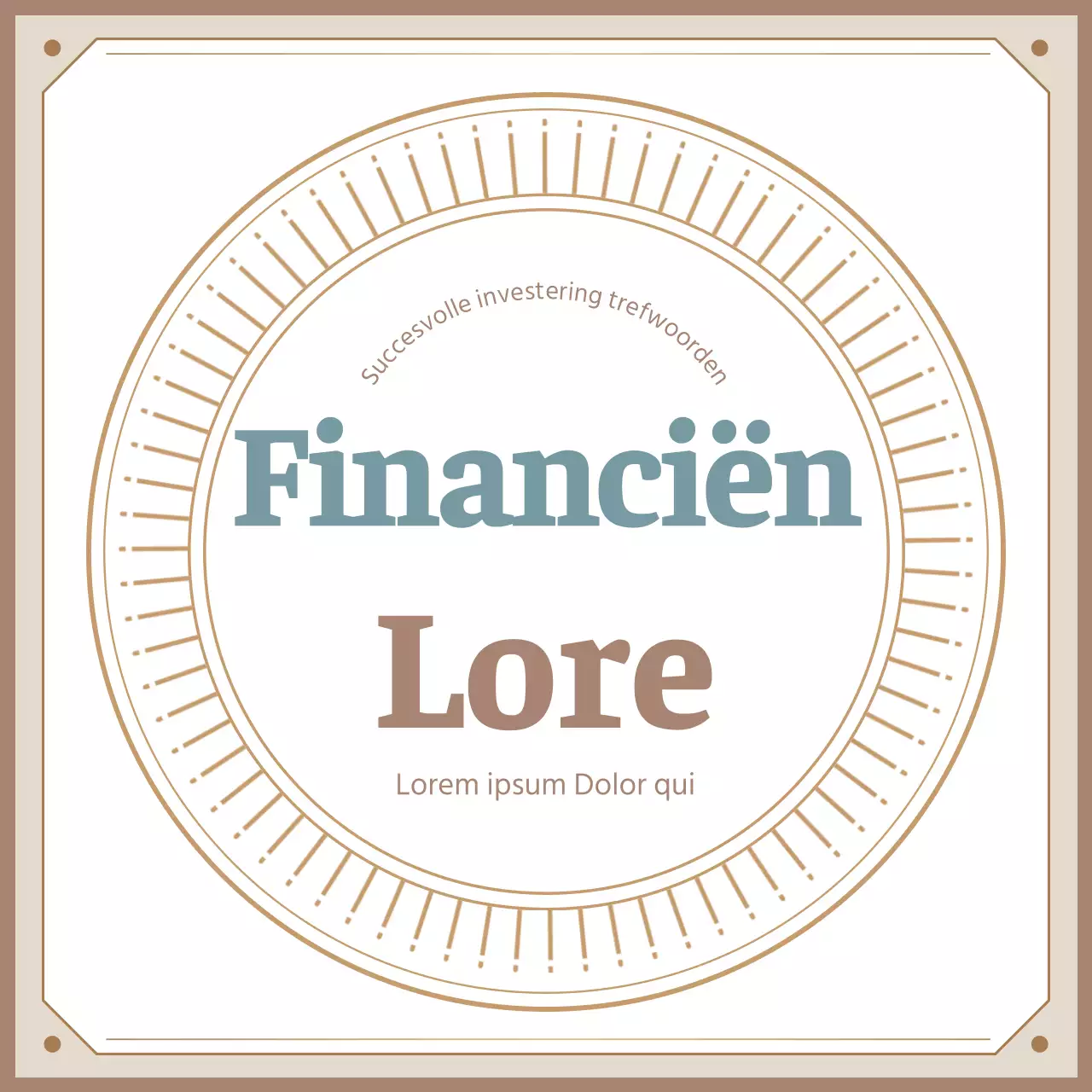 Over de drie principes van beige, luxe financiën