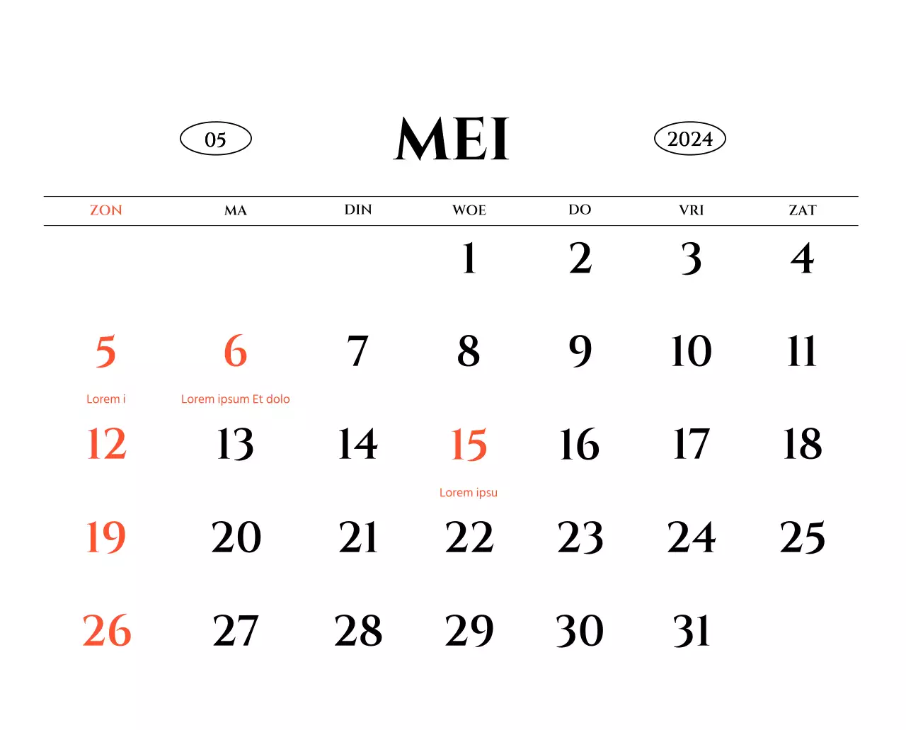 Eenvoudige stijl muurkalender met zwart-wit emotionele reisfotografie concept