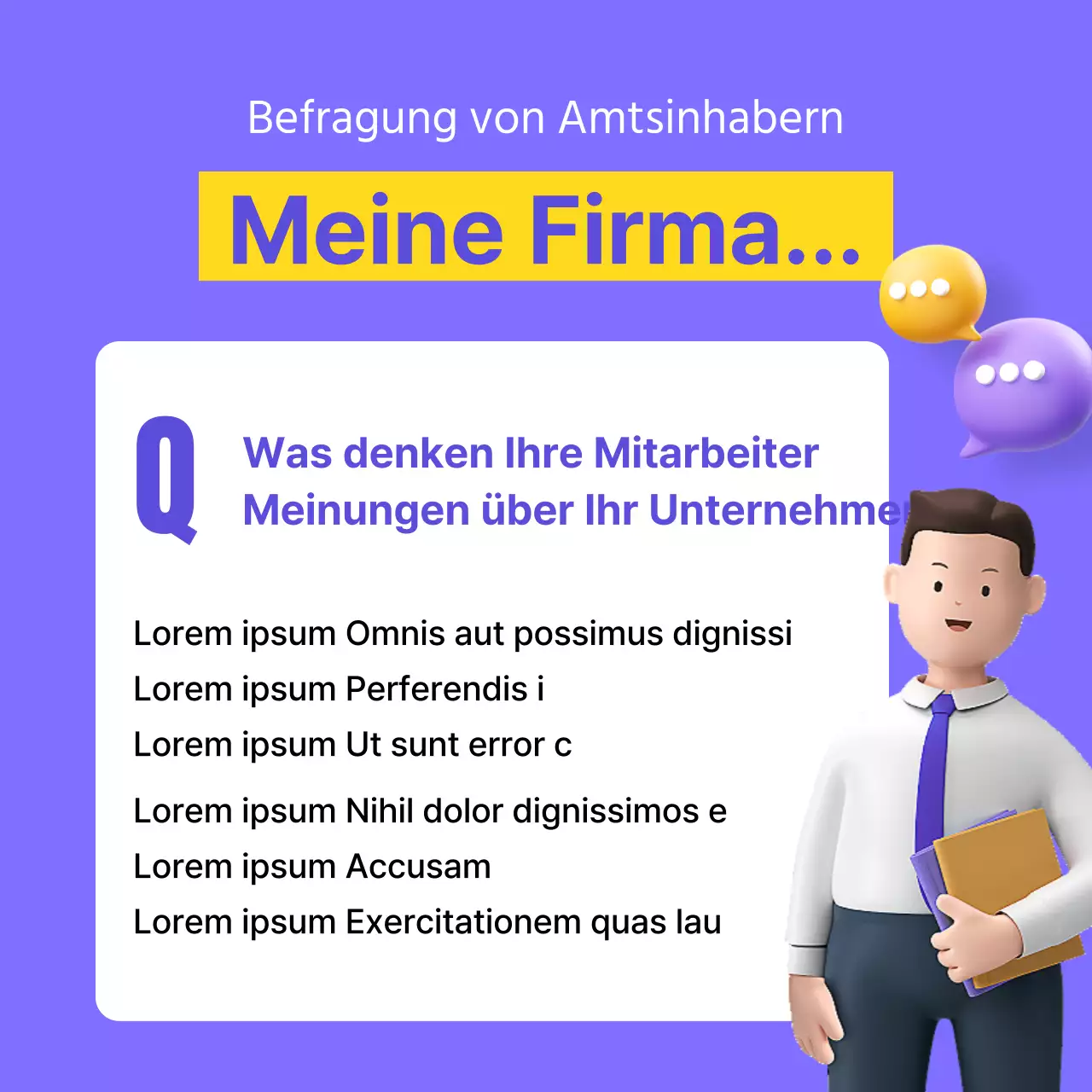 Eine einfache 3D-Markeneinführung in Mauve