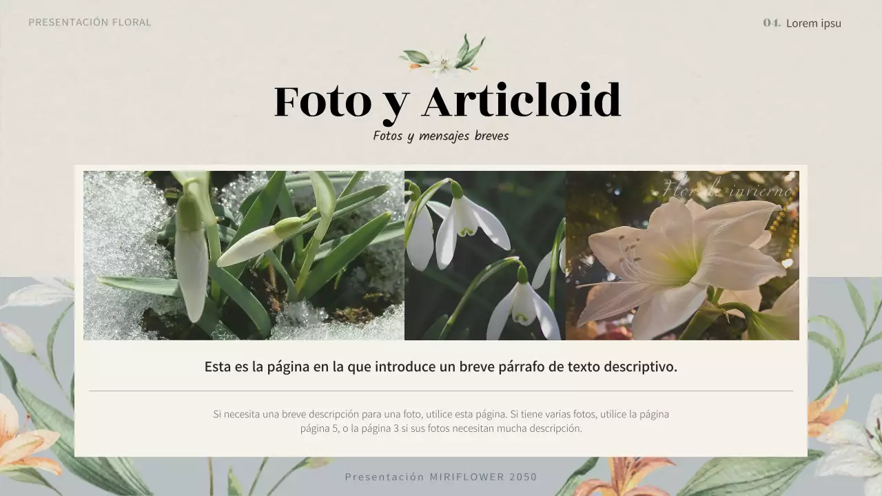 Propuesta vintage de flores de invierno en azul claro