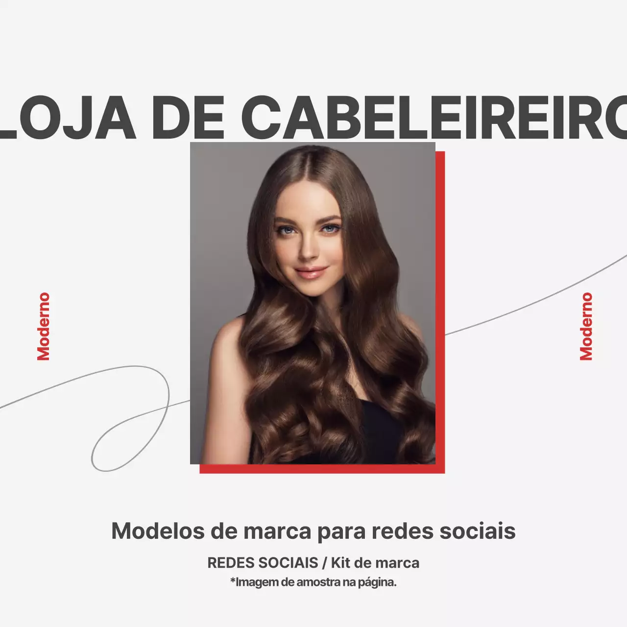 Posto da marca Red para cabelos modernos