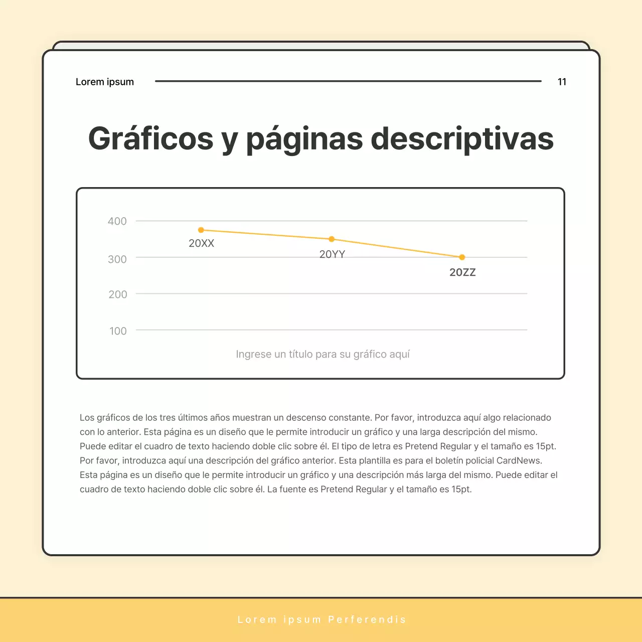 Un correo básico amarillo y blanco de la oficina de bienestar social