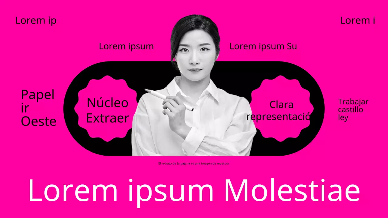 Cómo crear un informe sencillo en rosa y negro Tutoriales Publicidad