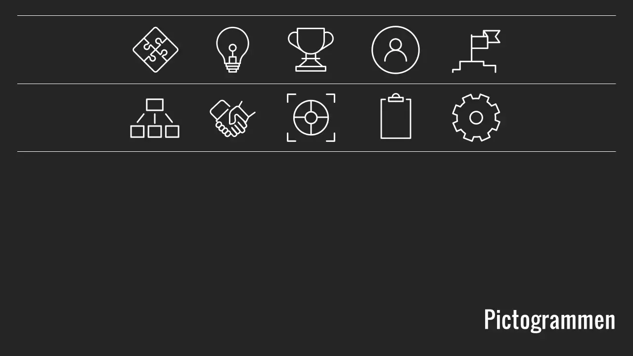 Minimalistisch zwart-wit bedrijfsrapport