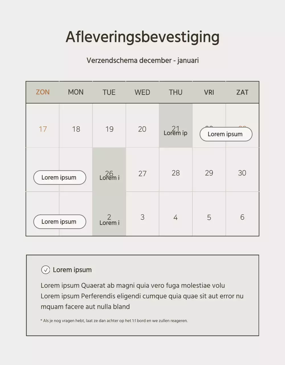 Eenvoudige ondergoedadvertentie in wit en chartreuse