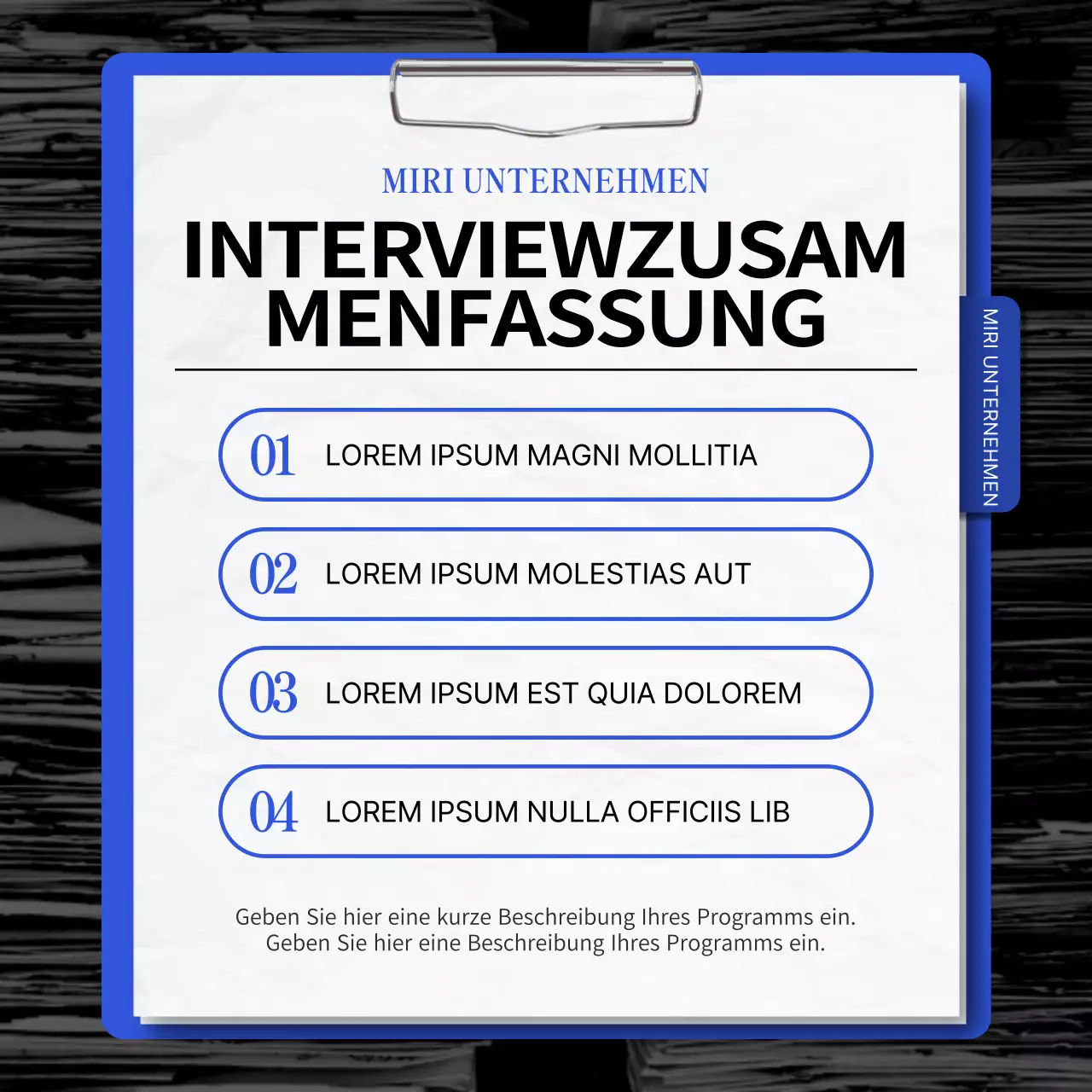 Förderung eines einfachen rot-blauen Gesprächskonzerts