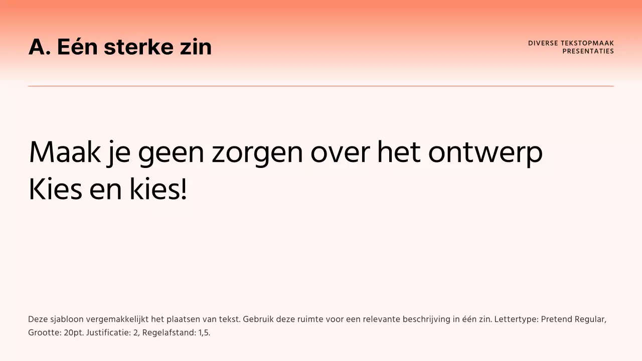 Een eenvoudig zakelijk rapport in regenboog en zwart