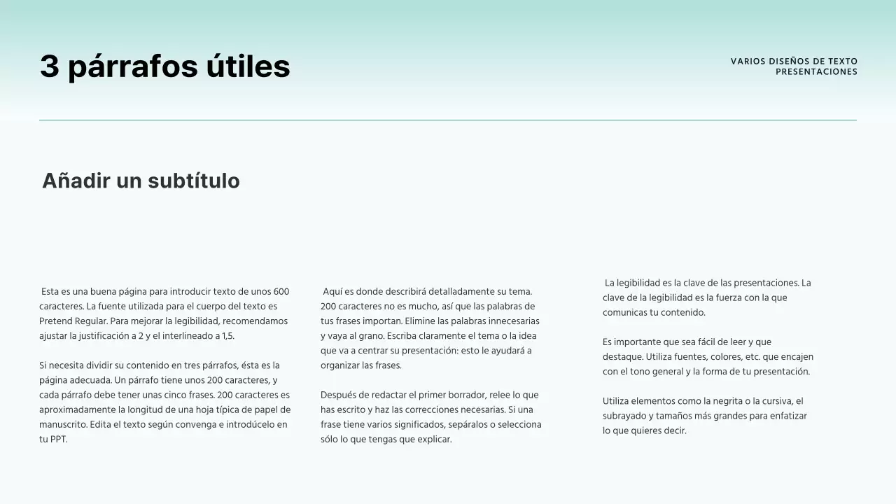 Un sencillo informe empresarial en arco iris y negro
