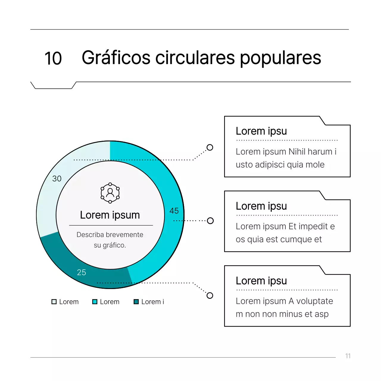 Informe sobre el concepto de circuito de ingeniería simple azul claro