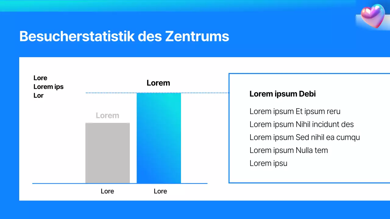 Kitschige Leistungsbeurteilungsberichte zum Jahresende in Blau