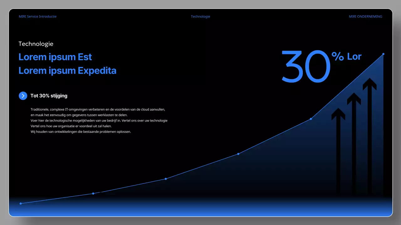 Een eenvoudige zwart-blauwe serviceopdracht