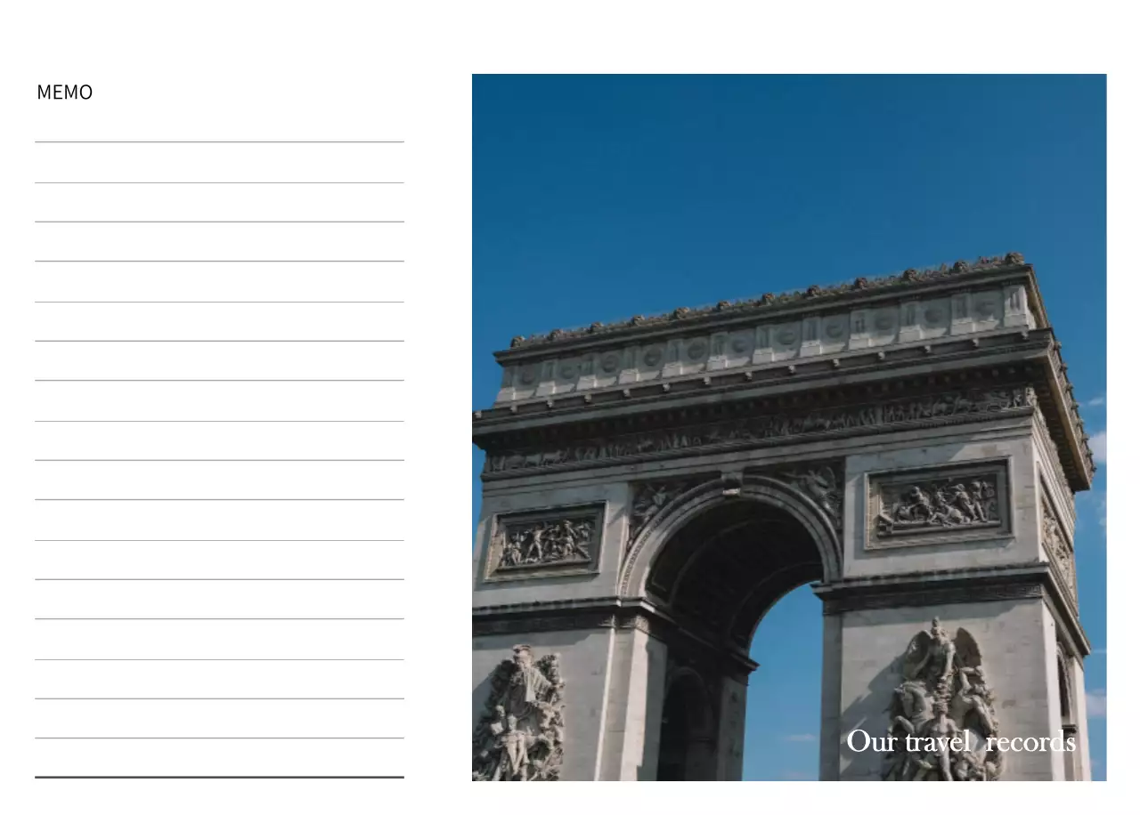 Travel frame photo concept for different countries