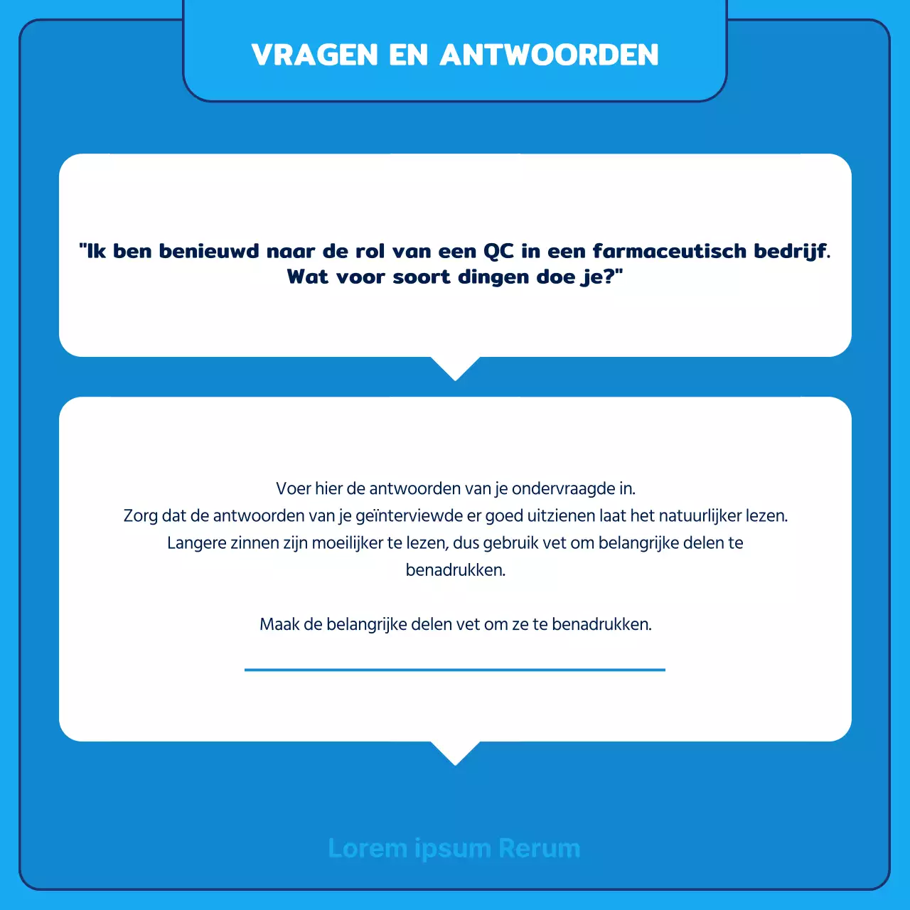 Over het kitscherige blauwe en chartreuse interview met de ambtsdrager