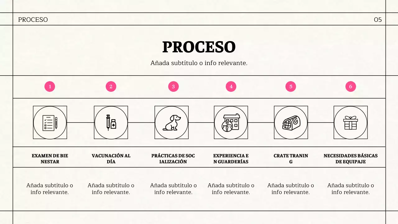Material de oficina sencillo con temática de periódico en negro y rosa