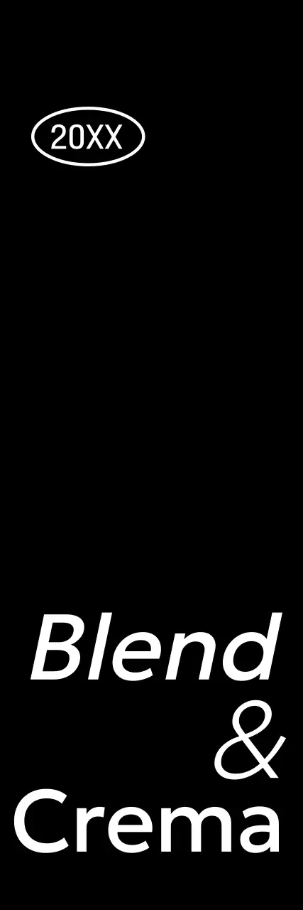 黒と白のモダンな黒と白の飲み物とコーヒー