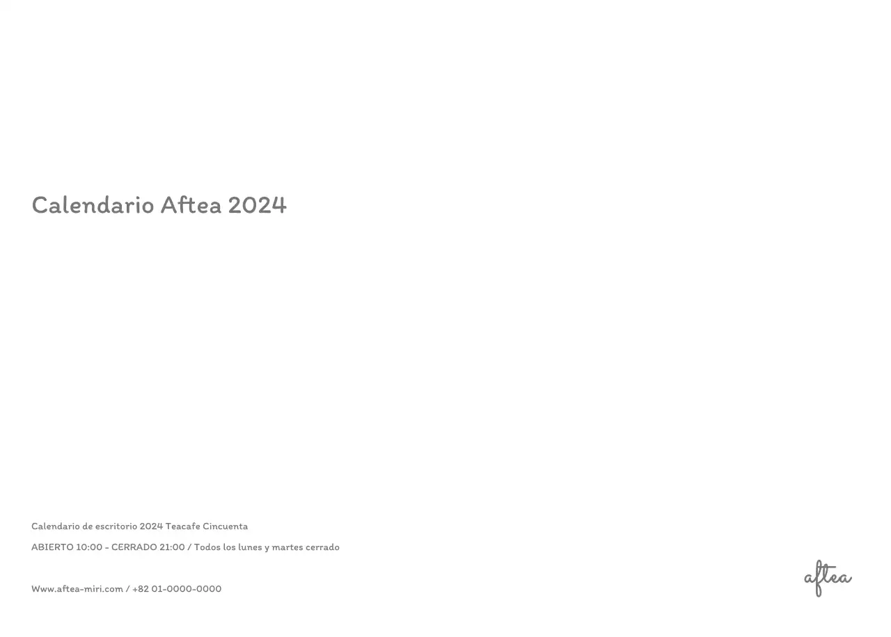 Simpáticos calendarios con adorables ilustraciones