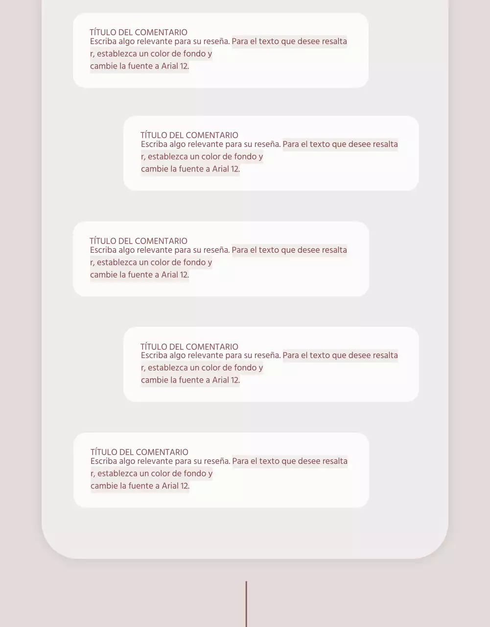 Anuncio de venta de un lookbook de accesorios de bisutería de moda en rosa y marrón.