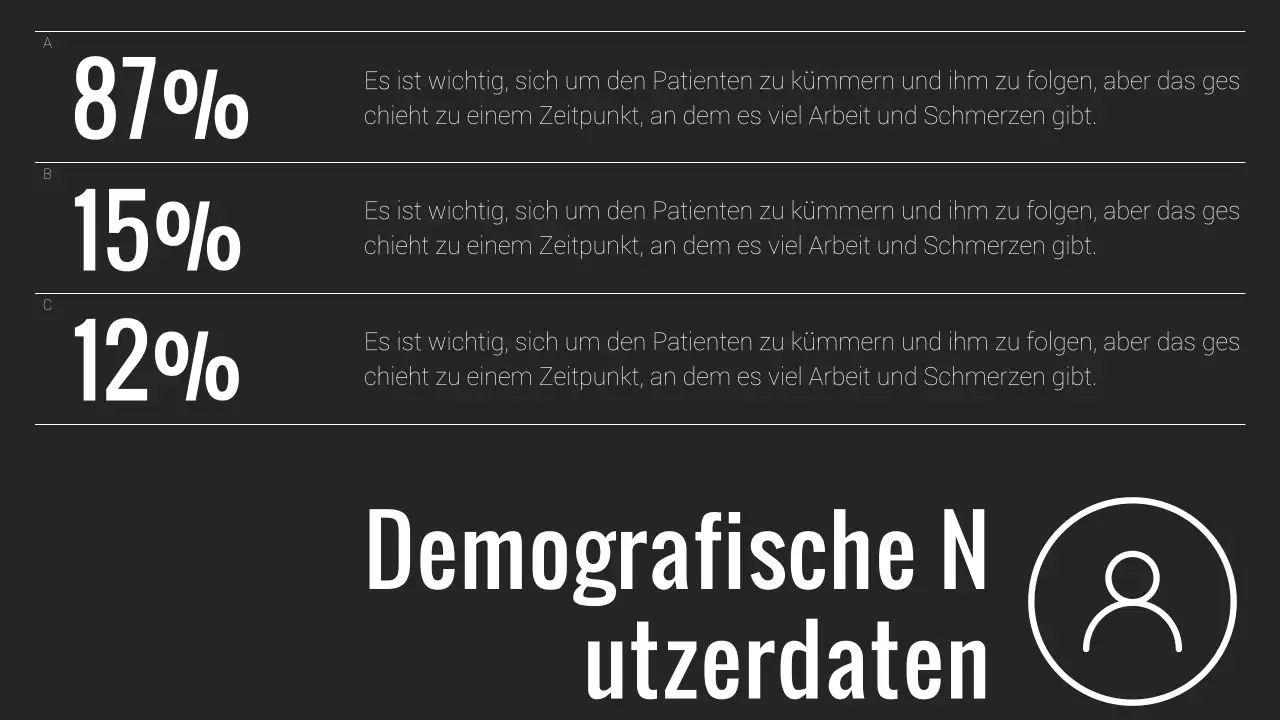 Schwarzer und weißer Minimal-Geschäftsbericht