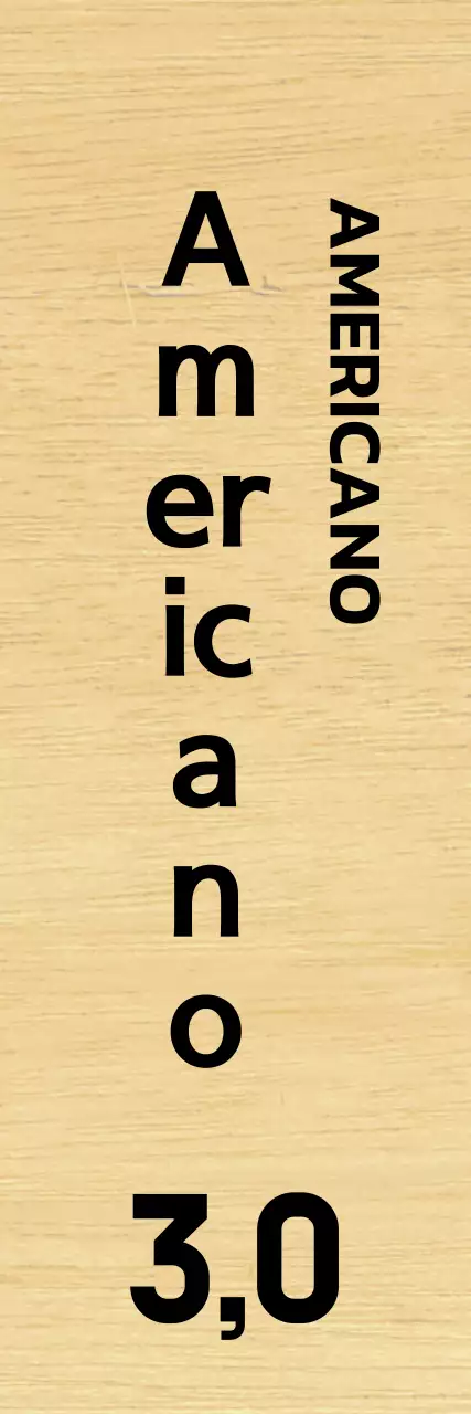 Kafe dengan huruf hitam bersih dan aksen merah muda