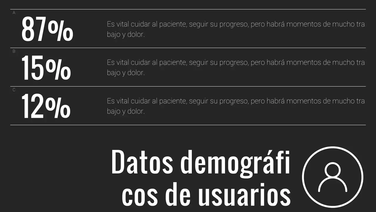 Informe empresarial minimalista en blanco y negro