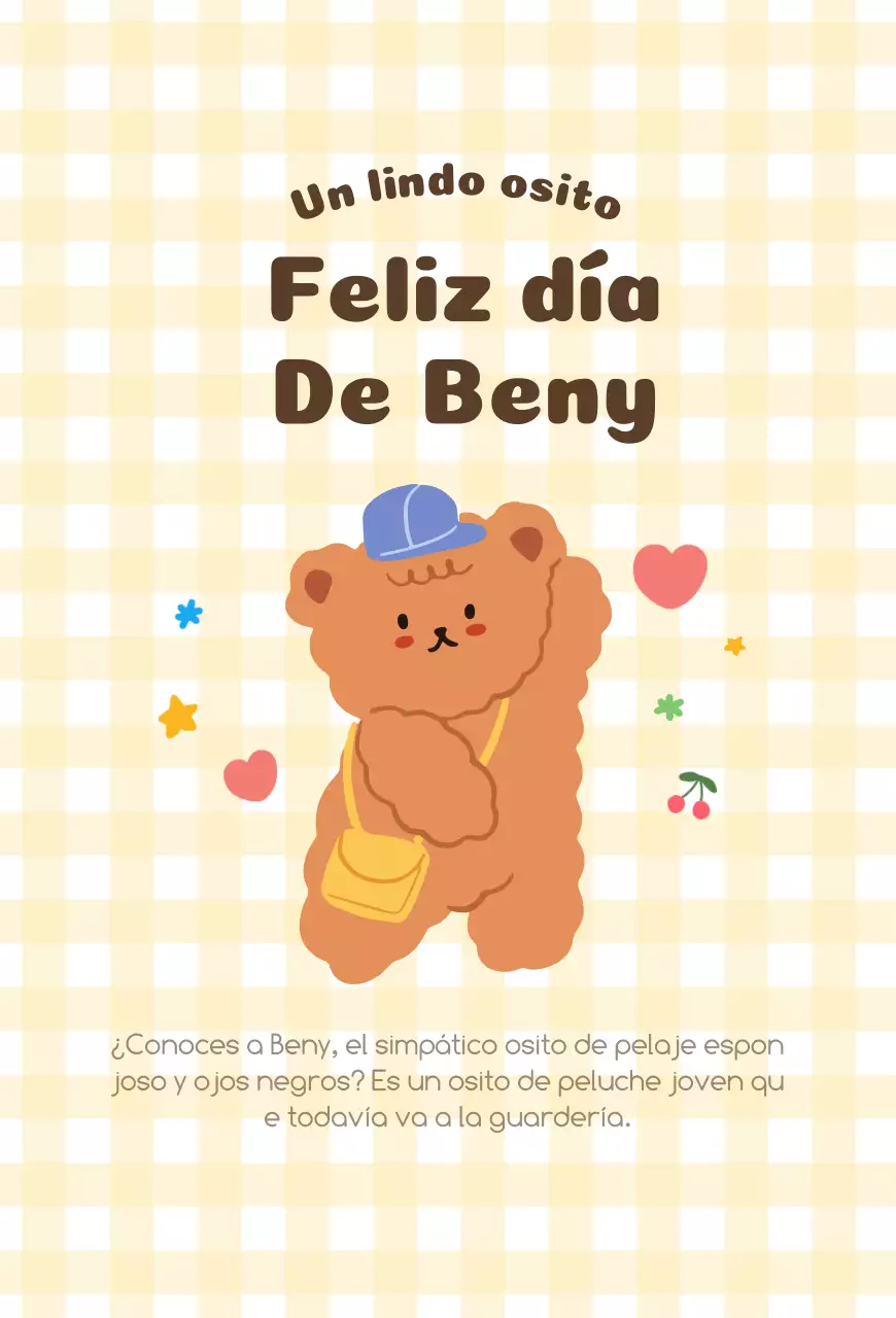 Productos con simpáticas ilustraciones de ositos de peluche