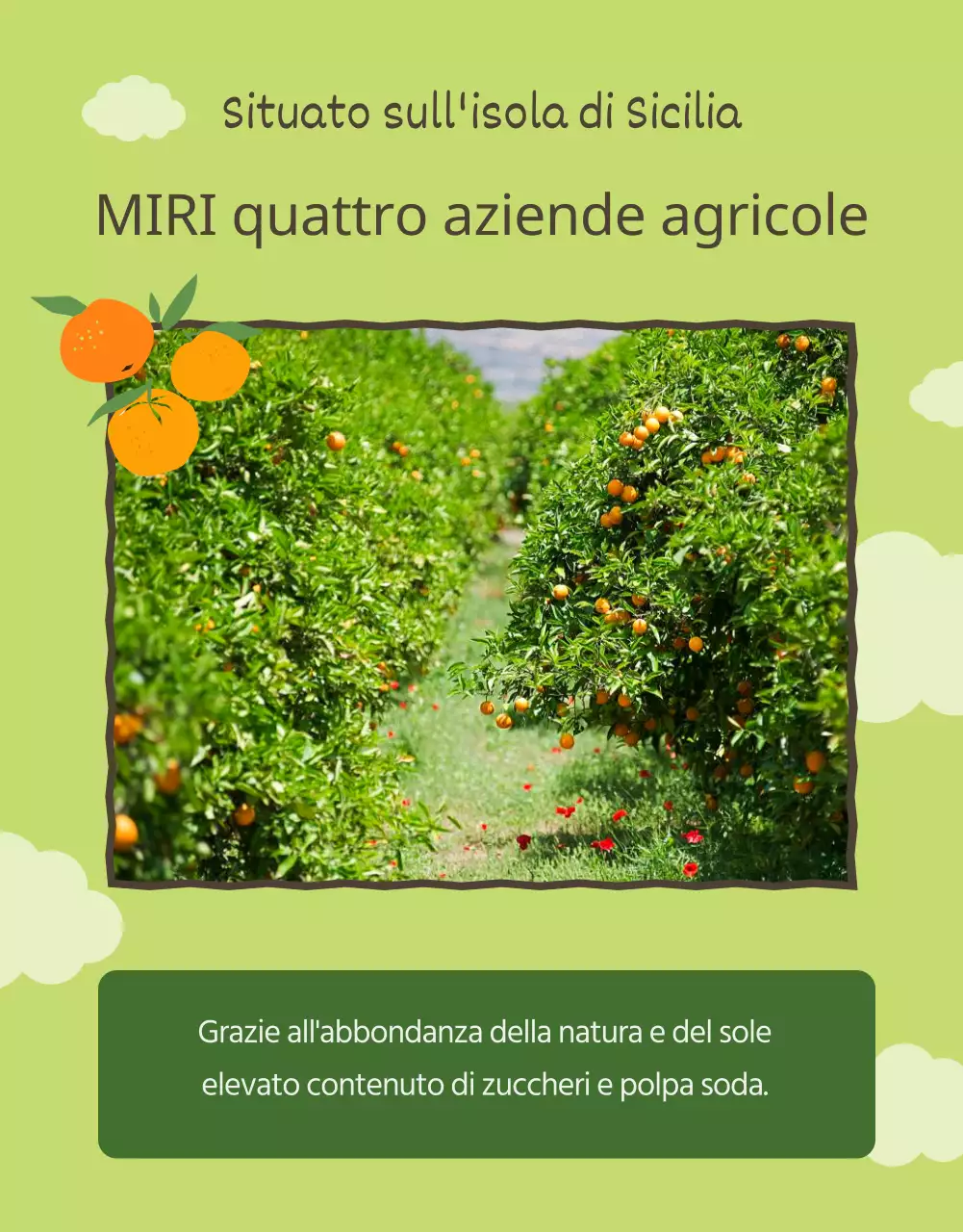 Promuovere l'arancia e gli agrumi