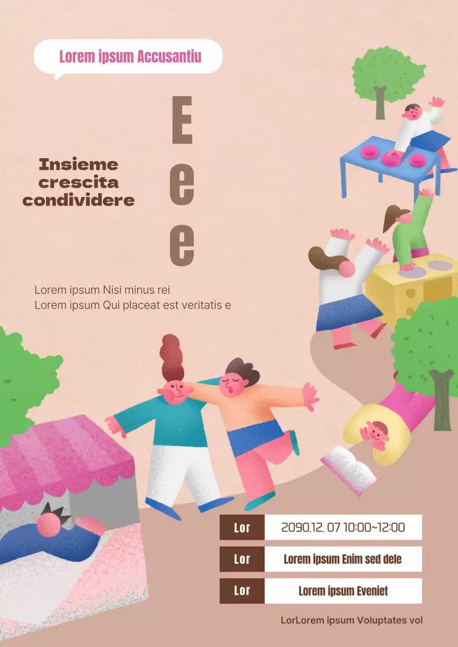 Annuncio della presentazione del progetto di creazione della cultura del villaggio marrone e accogliente