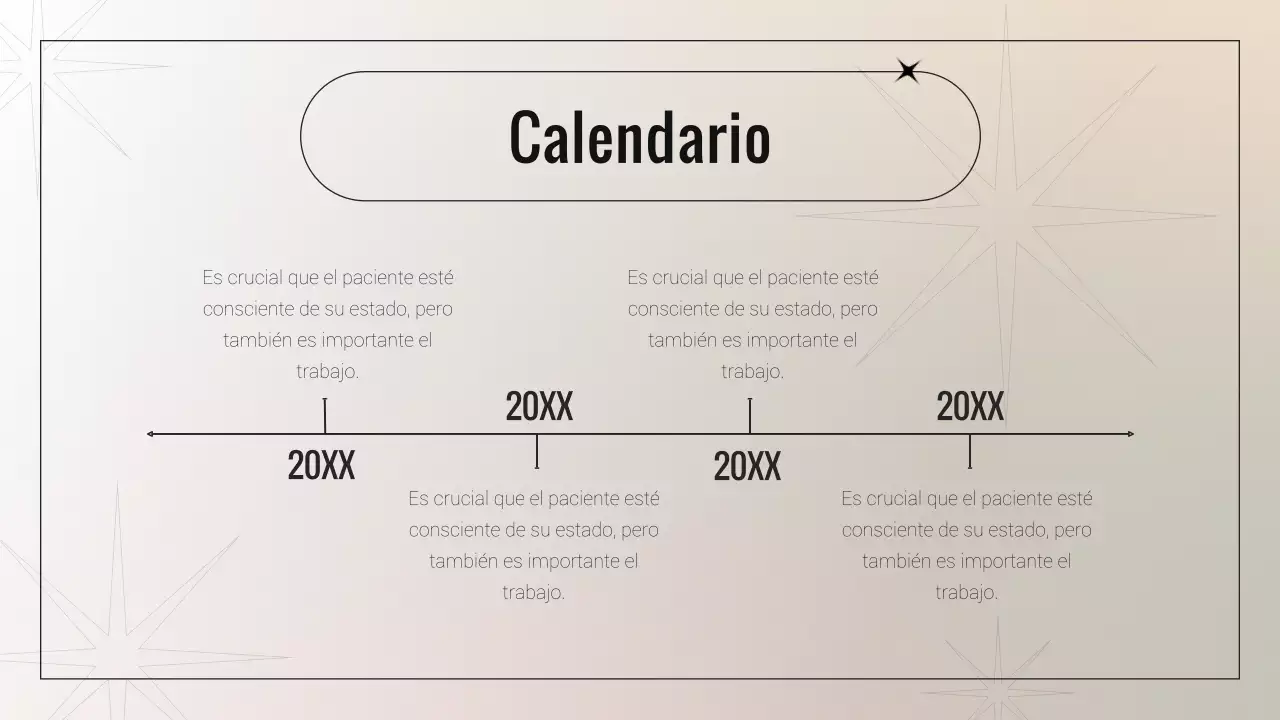 Informe empresarial minimalista en blanco y beige