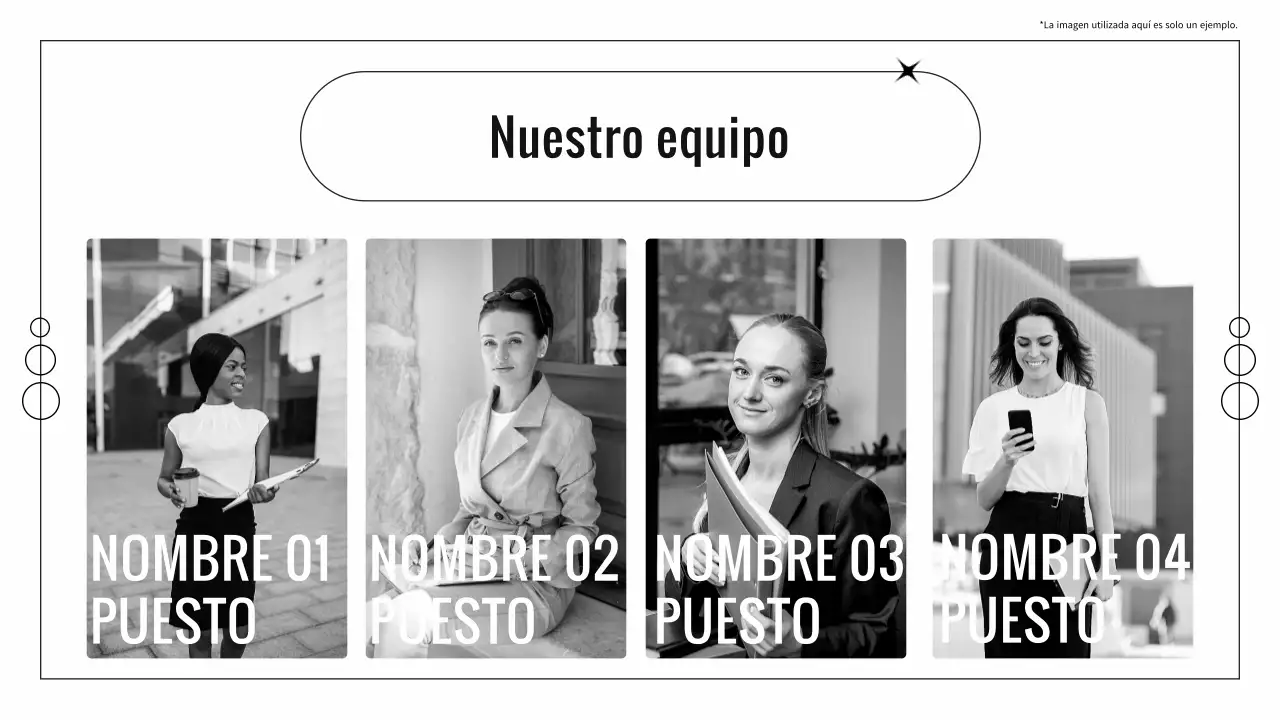 Informe empresarial minimalista en blanco y beige