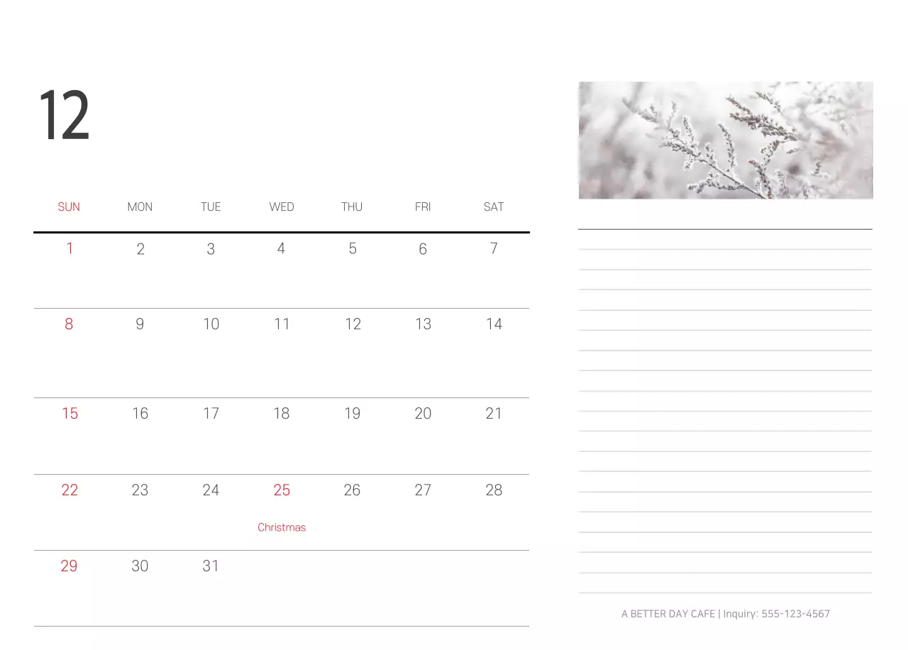 White Clean Botanical Nature