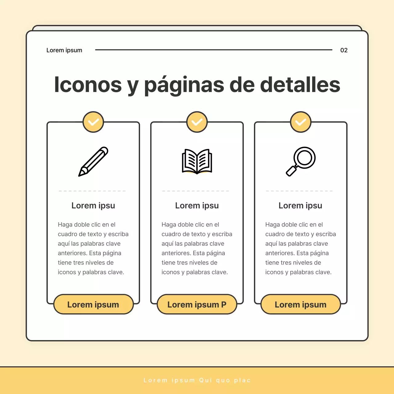 Un correo básico amarillo y blanco de la oficina de bienestar social
