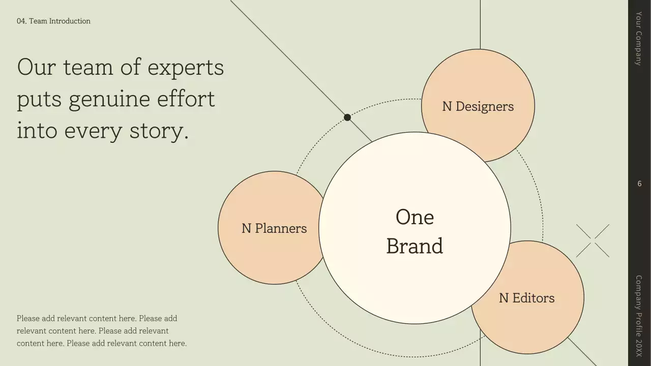 Beige Minimal Company Profile Presentation