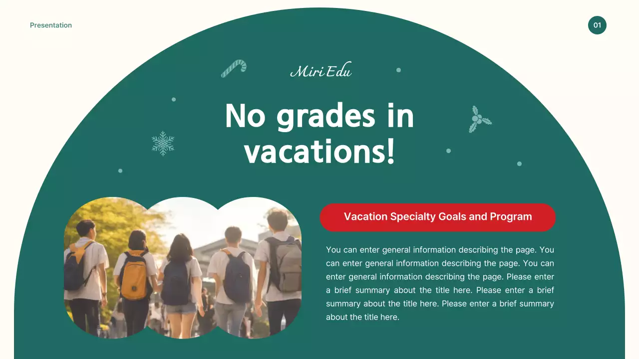 Green Modern Education Guide Presentation