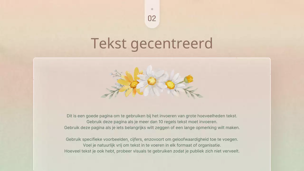 Eenvoudige winterbloemen in roze en gele presentatie