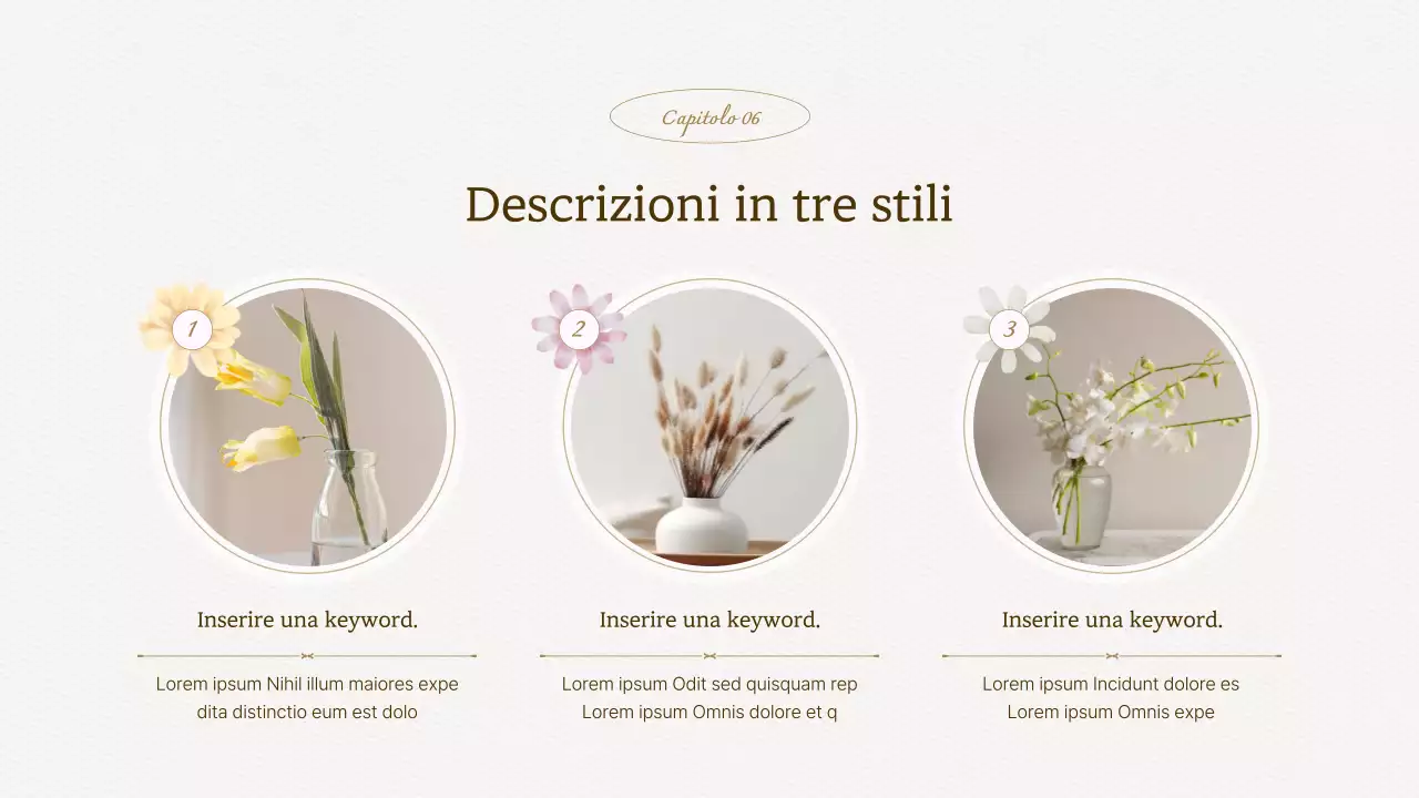 Lussuosa proposta di sfondo floreale acquerellato in avorio