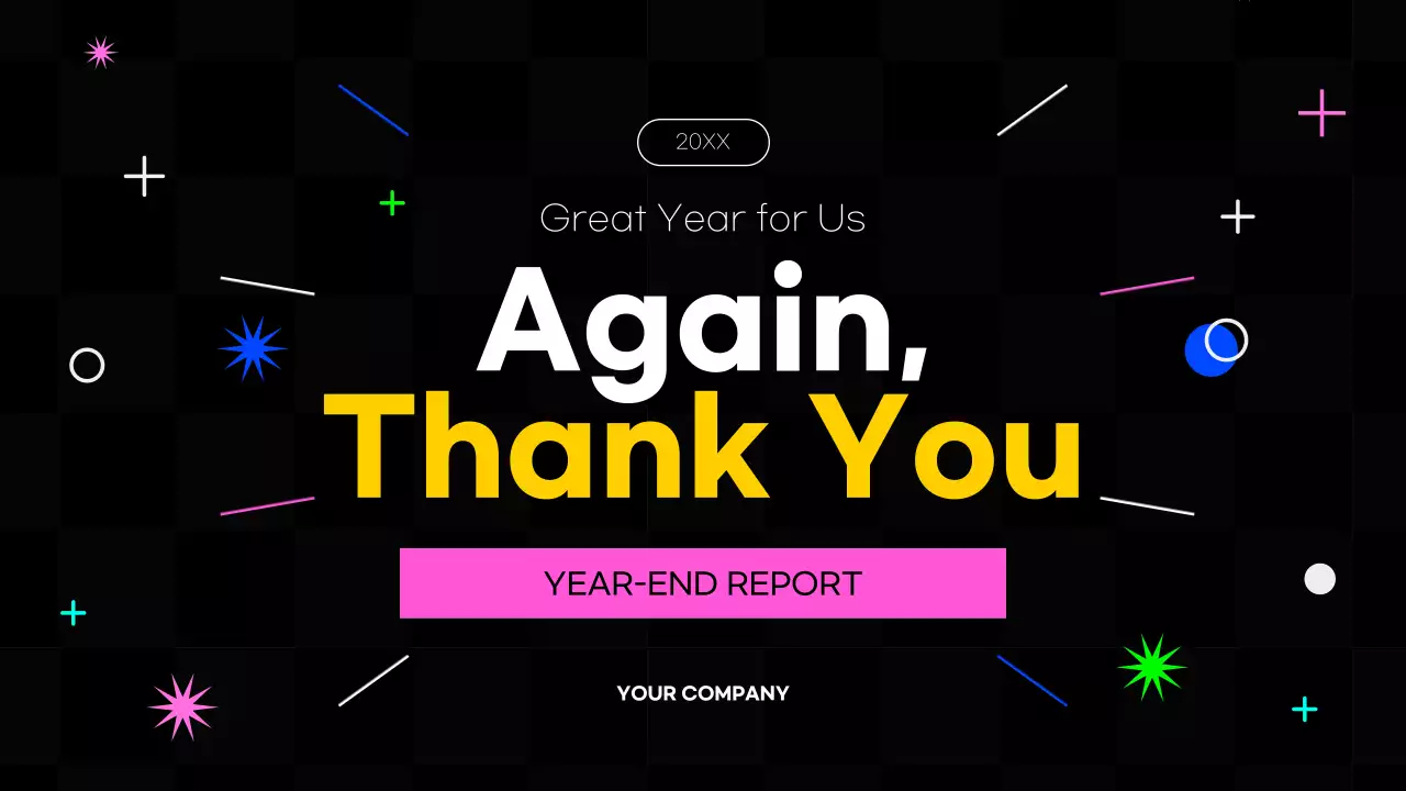 Black Modern Business Report Presentation