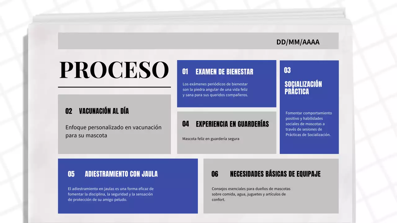 Tema de periódico clásico azul y negro Informe de empresa