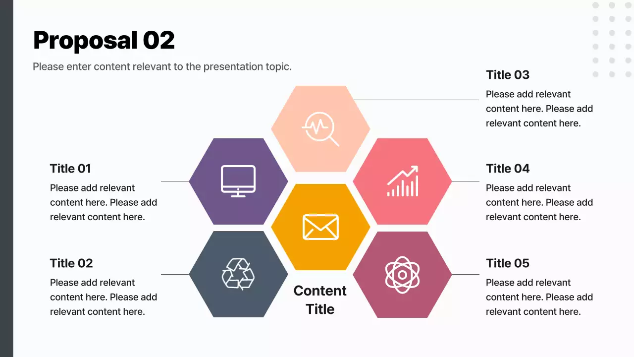 A modern idea process brief in purple