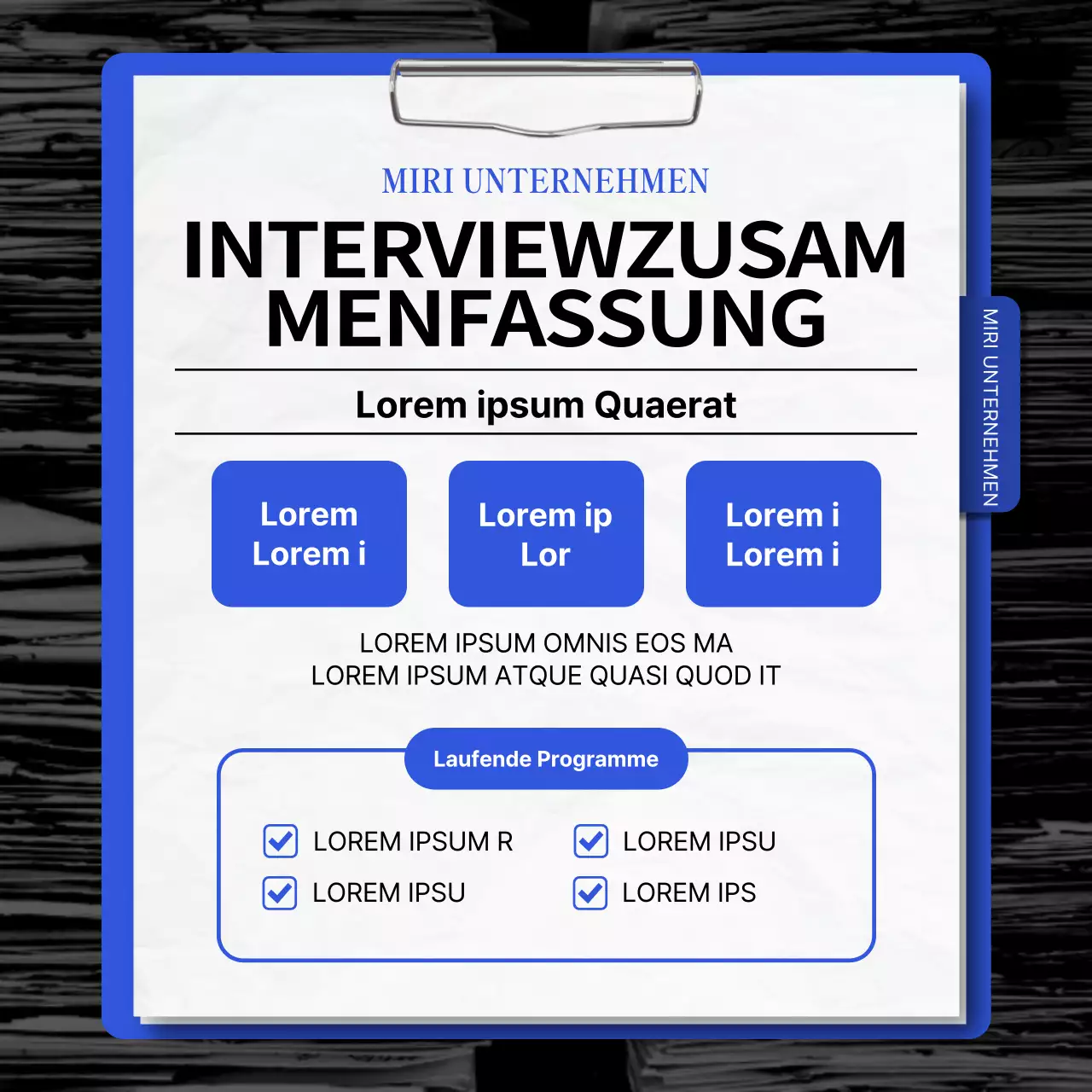 Förderung eines einfachen rot-blauen Gesprächskonzerts