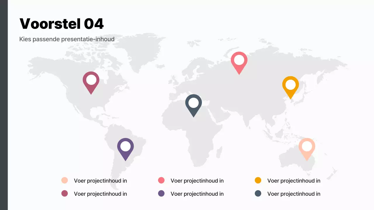 Een modern ideeënproces in paars