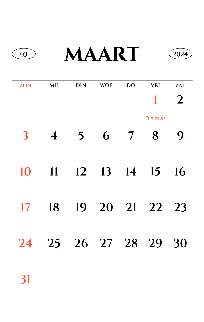 Eenvoudige stijl muurkalender met zwart-wit emotionele reisfotografie concept