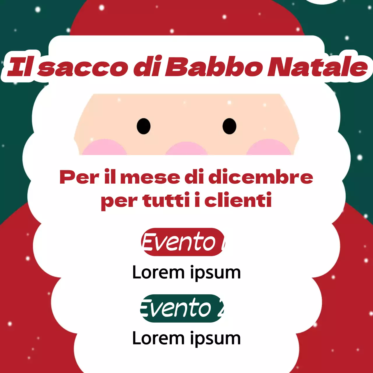 Promuovere in verde e rosso